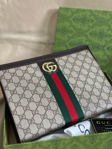 Clutch \ Gucci  - جوتشي / اخضر <br> <span class='text-color-warm'>אזל במלאי</span>