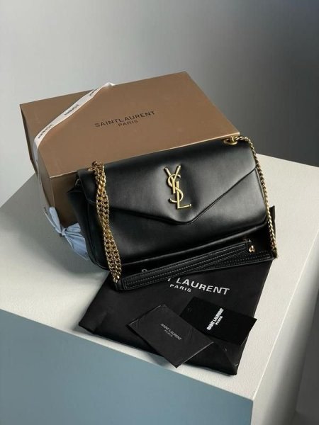 شنط \ YSL  - Black / gold