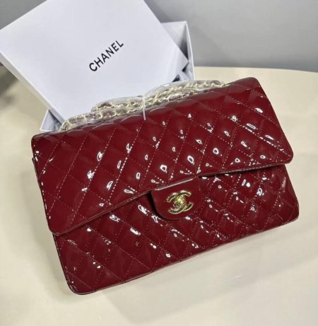 شنط  \Chanel  - Burgundy