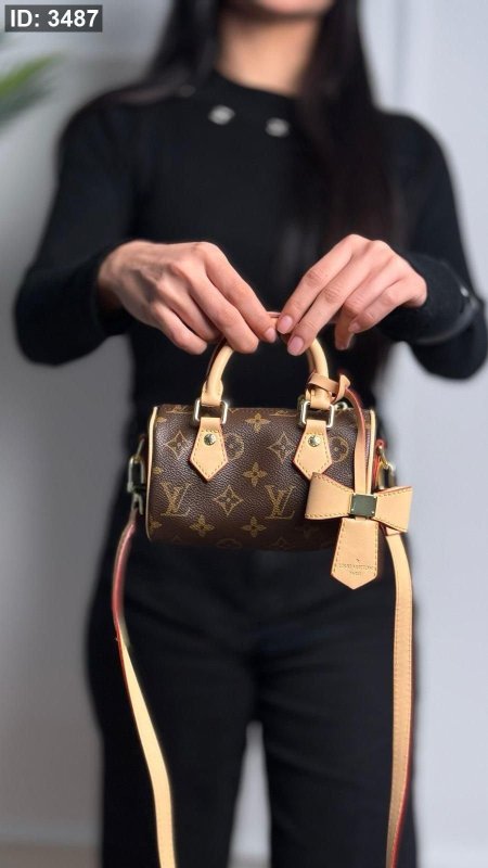 شنطه  LV Spedy حجم ميني لون بني متوفر بكميات محدوده