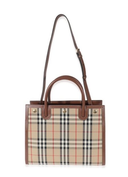 Burberry Vintage Check Tote 🤎