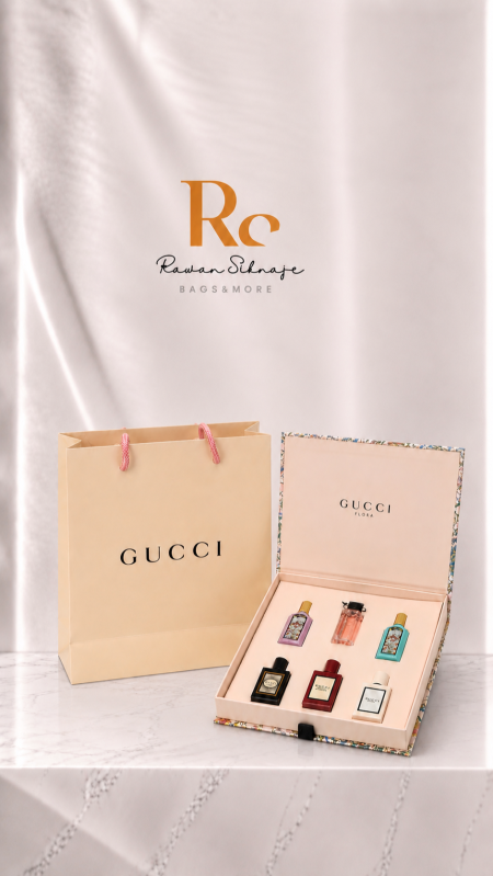 GUCCI FLORA MINI PERFUME SET - 6 Pieces