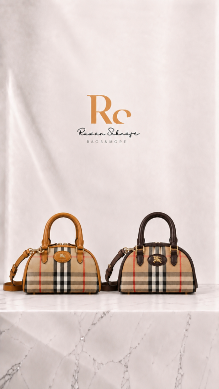 Burberry Mini Bowling Bag