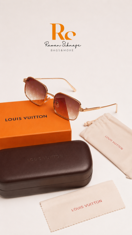 Brown with LV