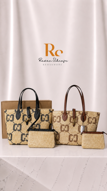 Gucci GG Straw Tote bag