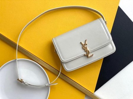 Solferino medium Leather Crossbody Ysl